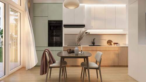 Wohnküche - Etagenwohnung mit 41,40 m&sup2; in Berlin zum Kaufen