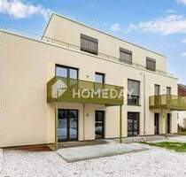 NeubauErstbezug! Zwei-Zimmer-Wohnung mit überdachter Terrasse und Garten - Kürnach