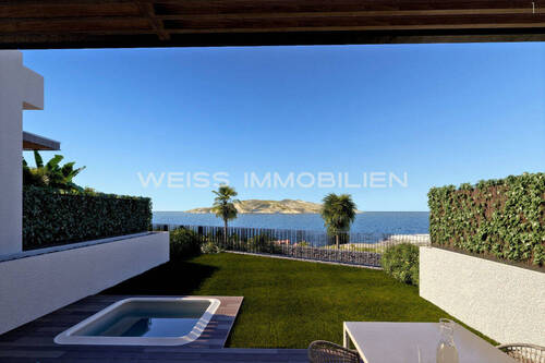 Blick auf die Insel La Gomera - Ihre Top Lage mit Panoramablick - Einzigartiges Appartement in Guía de Isora auf Teneriffa