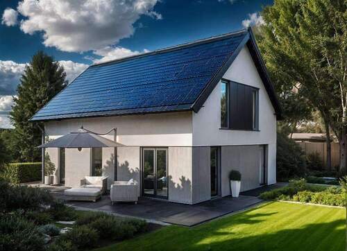 Gartenperspektive - 5 Zimmer Einfamilienhaus zum Kaufen in Leipzig