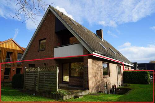 Gartenansicht - Zentrale Lage zwischen den Naherholungsgebieten Ostsee und Holsteinische Schweiz