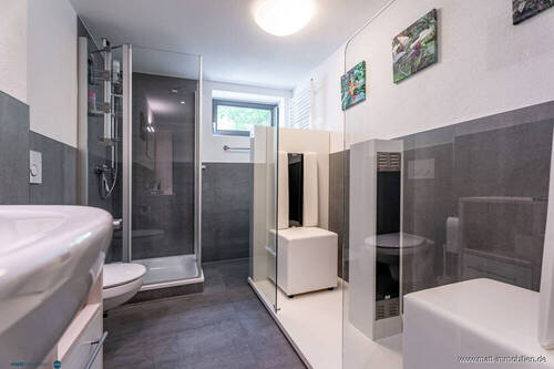 Duschbad mit Infrarotkabine - 