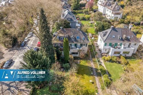 Vogelperspektive - 6 Zimmer Doppelhaushälfte zum Kaufen in Wuppertal
