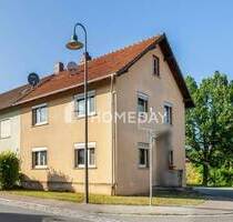 Attraktive Doppelhaushälfte mit Scheune & Garage - viel Potenzial in ruhiger Lage! - Viereth-Trunstadt
