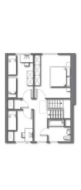 Aufteilung OG möbeliert - 