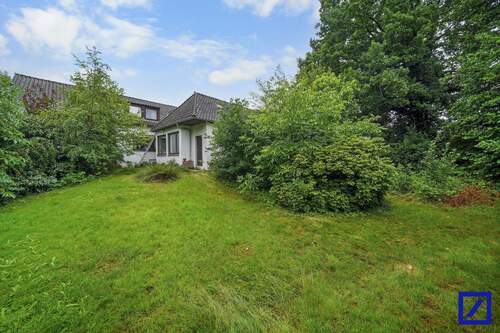 Ansicht Garten hinten - Grundstück in Lilienthal zum Kaufen