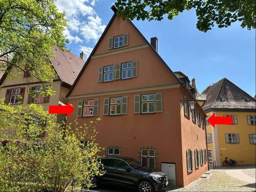 Ansicht des Hauses - Miete: Schöne 3-Zimmer-Wohnung in bester Altstadtlage