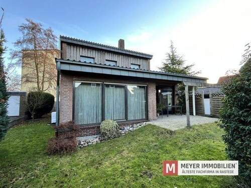 Hinteransicht - 4 Zimmer Einfamilienhaus in Oldenburg