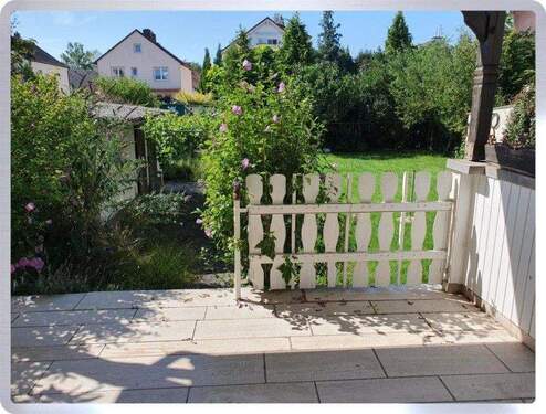 03 - Blick von Terrasse - Einfamilienhaus mit 125,00 m&sup2; in Hainburg zum Kaufen