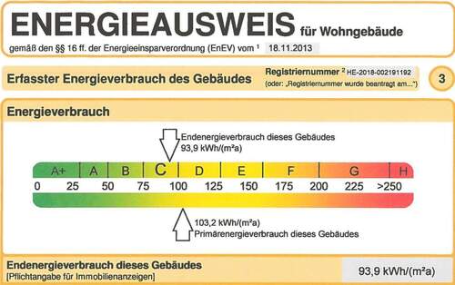 Energieausweis - 