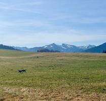 Sonniges Baugrundstück im oberen Kurgebiet von Bad Kohlgrub