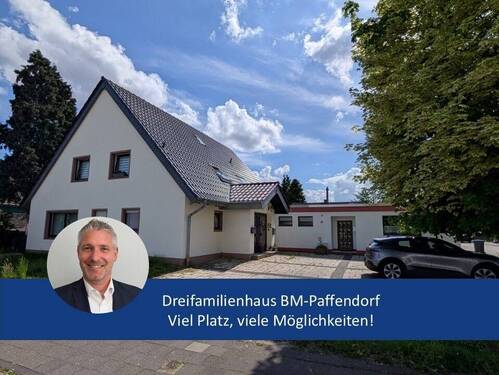 Willkommen in Bergheim-Paffendorf - Drei Wohneinheiten in Einem, jeweils mit eigenem Garten und eigener Garage, eine Einheit zur Zeit frei