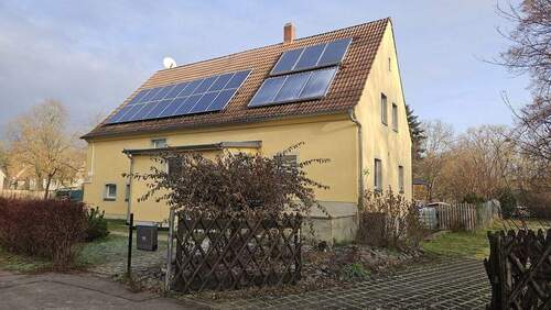 Süd/Westansicht - 4 Zimmer Einfamilienhaus in Oschatz