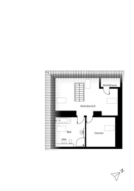Dachgeschoss - 7 Zimmer Doppelhaushälfte in Hohen Neuendorf