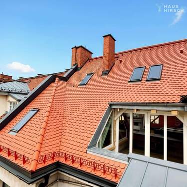 Dachterrasse - 3 Zimmer Etagenwohnung in München