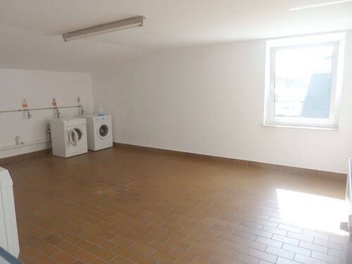 Waschen im Dachgeschoss - 