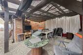 Sitzecke im Garten - 