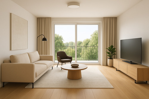 Wohnzimmer.png - Etagenwohnung in Langwedel zum Kaufen