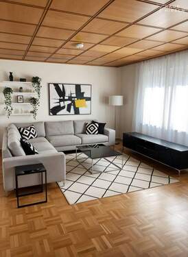 Wohnzimmer - Beispiel - 4 Zimmer Doppelhaushälfte in Prutting