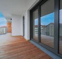 Wohnen am Park: Exklusive 3-Zimmer-Neubau-Wohnung !!Erstbezug!! mit eigenem Tiefgaragenstellplatz und E-Ladestation - Nürnberg Rennweg