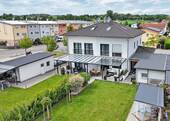 Rückansicht - 7 Zimmer Doppelhaushälfte zum Kaufen in Landshut