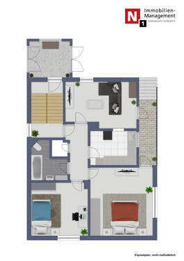 Erd- und Obergeschoss - 