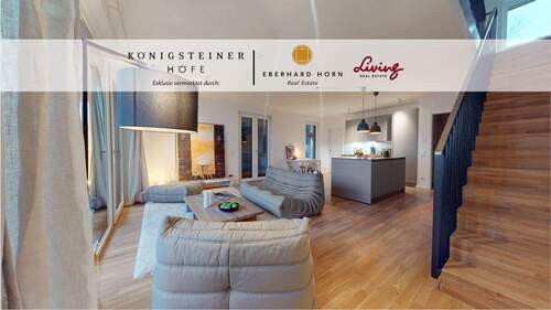 Wohnbereich - 3-Zimmer-Loft-Wohnung mit eigenem Eingang 