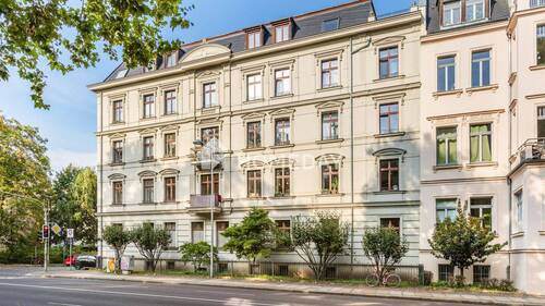 Außenansicht 5 - 3 Zimmer Etagenwohnung zum Kaufen in Leipzig