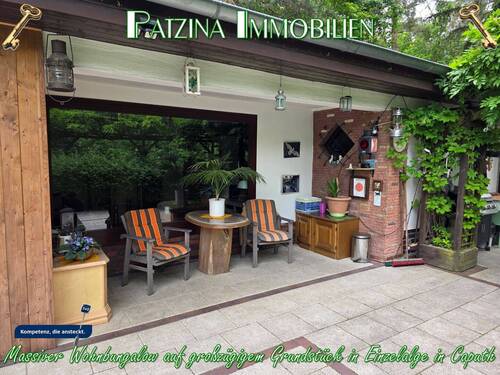 Freisitz.jpg - Massiver Wohnbungalow auf großzügigem Grundstück in Einzellage in Caputh