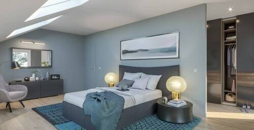 Schlafzimmer - Einfamilienhaus mit 160,00 m² in Wehretal zum Kaufen