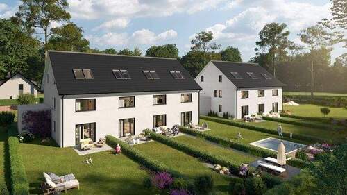 Moderne und hochwertige 7 Reihenhäuser - 