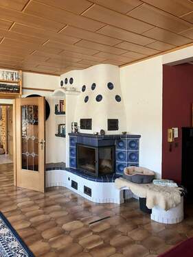 Kaminofen im Wohnbereich - 