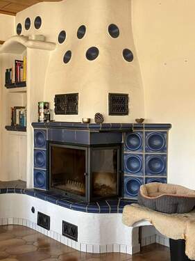 Kaminofen im Wohnbereich - 