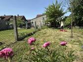 Garten hinter dem Haus - Doppelhaushälfte mit 133,00 m&sup2; in Wallersdorf zum Kaufen