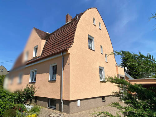 Bild1 - Hier blüht das Herz auf! Attraktive Doppelhaushälfte in Riesa-Weida!