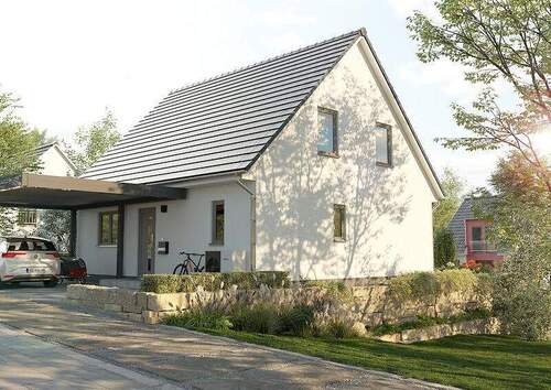 Flair 125 - Straßenansicht - 4 Zimmer Einfamilienhaus in Schwabhausen