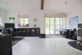Wohnbereich mit Kaminofen - Einfamilienhaus mit 80,00 m&sup2; in Stelle / Ashausen zum Kaufen