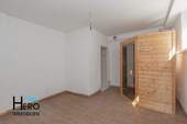 Sauna mit Dusche unten - 
