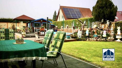 Grundtücksgestaltung - Einfamilienhaus mit 140,00 m&sup2; in Heidesee / Friedersdorf zum Kaufen