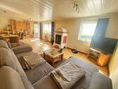 Wohnzimmer mit Kamin - 