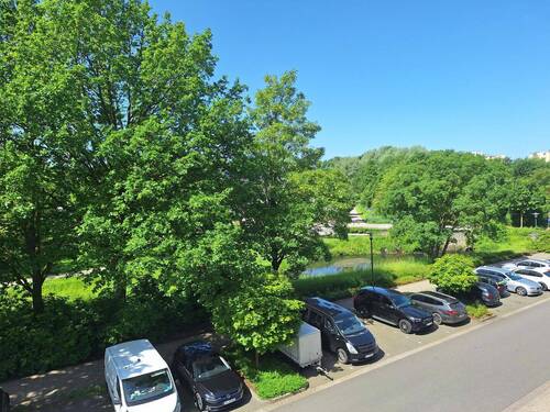 Ausblick von der Loggia nach Westen - 