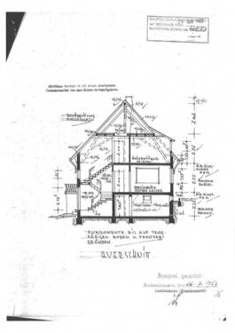 Schnitt Gehrweiler - 