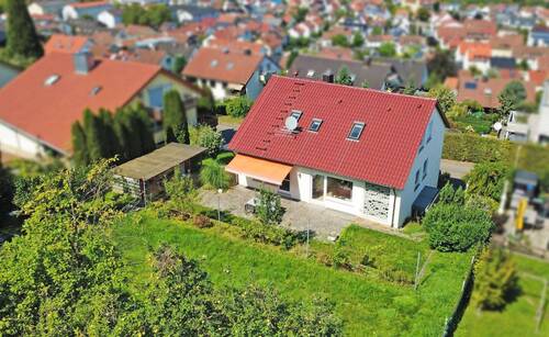 Gartenansicht - 1 Zimmer Mehrfamilienhaus, Wohnhaus zum Kaufen in Winnenden