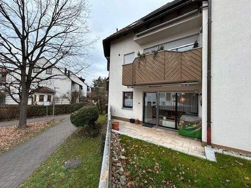 Blick auf die Wohnung im Erdgeschoss - 