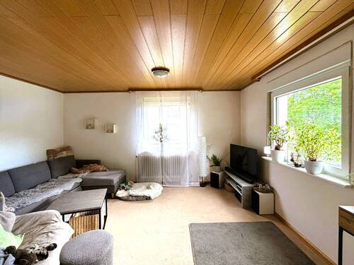 Wohnzimmer - 3 Zimmer Einfamilienhaus zum Kaufen in Lahr/Schwarzwald / Kuhbach
