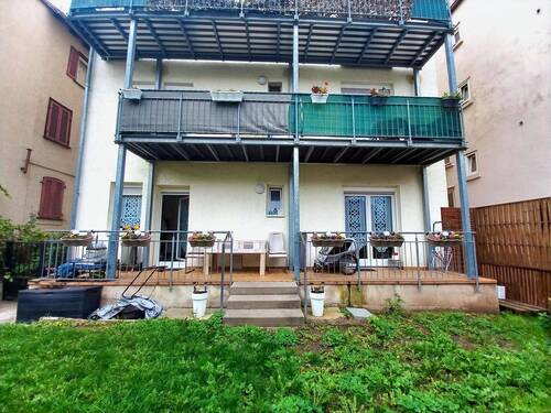 Aussen Rückansicht - 1 Zimmer Mehrfamilienhaus, Wohnhaus zum Kaufen in Stuttgart