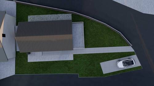 Vogelperspektive - 3 Zimmer Bungalow in Sankt Wendel / Bubach