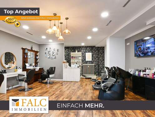 Bild 1 - Flexible Gewerbefläche mit Salon-Ausstattung!