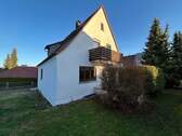 Blick aufs Haus - 