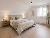 Schlafzimmer - 3 Zimmer Etagenwohnung zur Miete in Minden